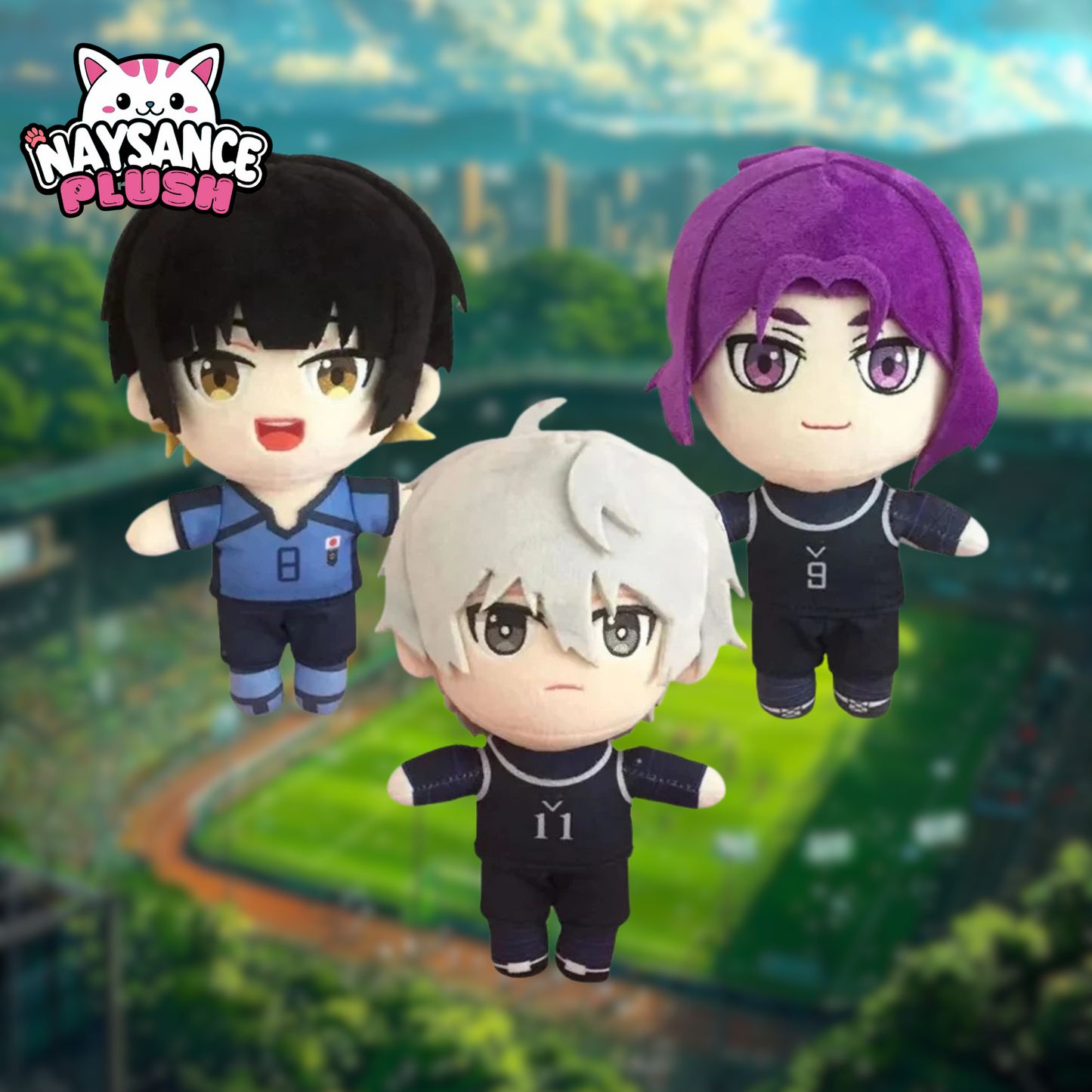 Blue Lock (Isagi, Seishiro, Reo)