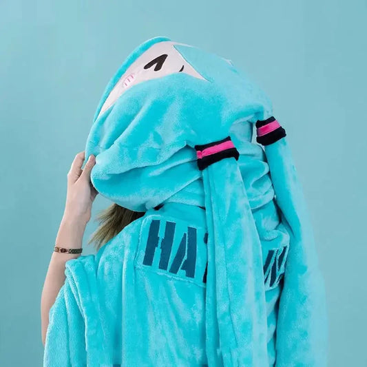 Hatsune Miku Hooded Cloak Blanket